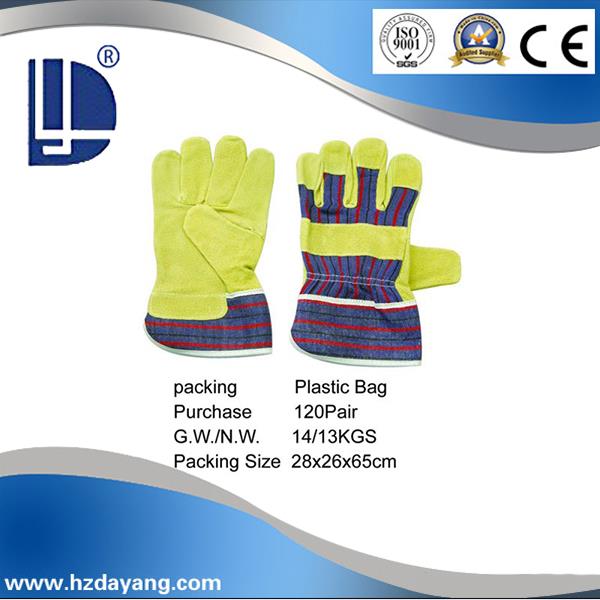 Hot sale temperature Resistant industrial welding hand gloves 04